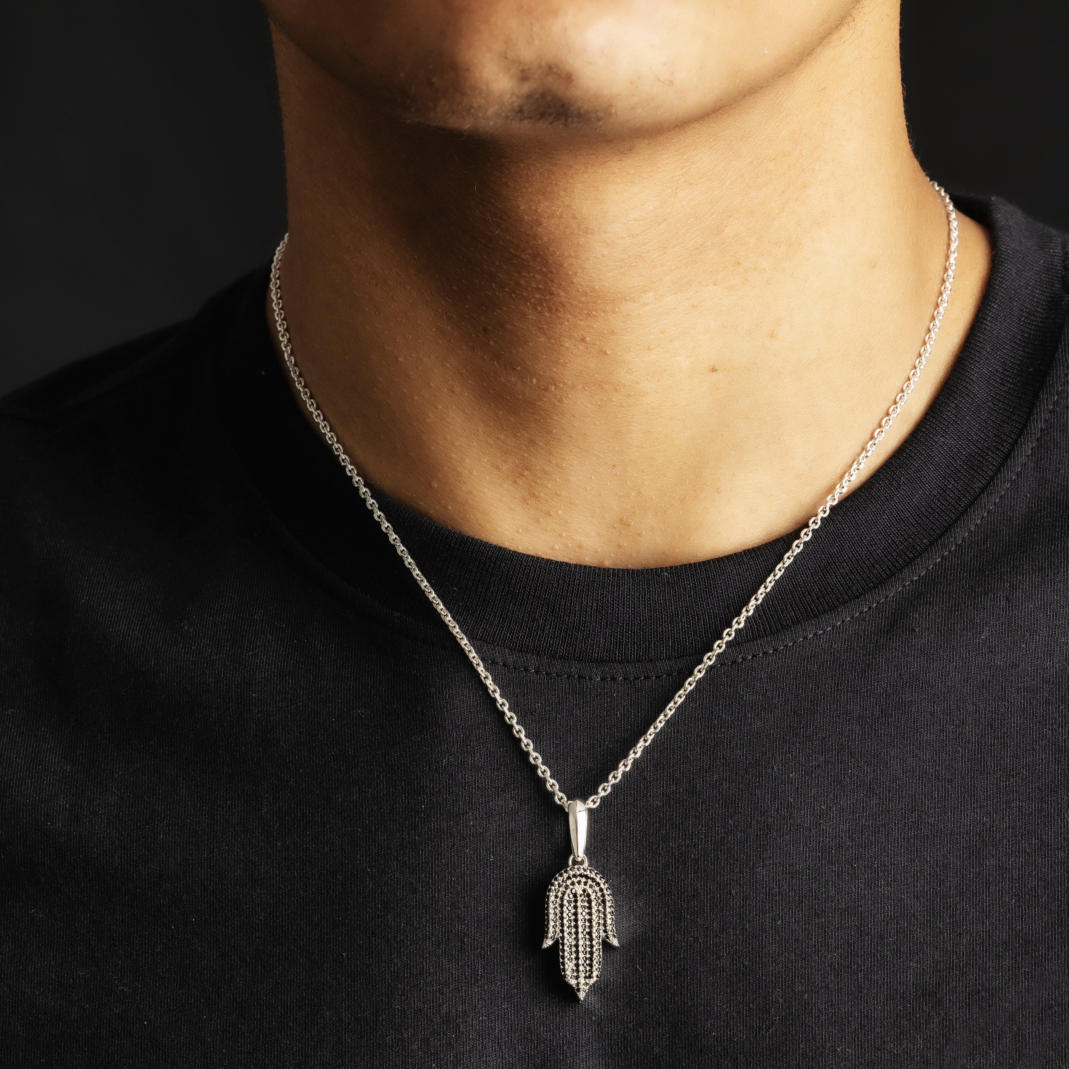 ICED HAMSA (SILBER/ SCHWARZ) (LIMITIERTE AUFLAGE)